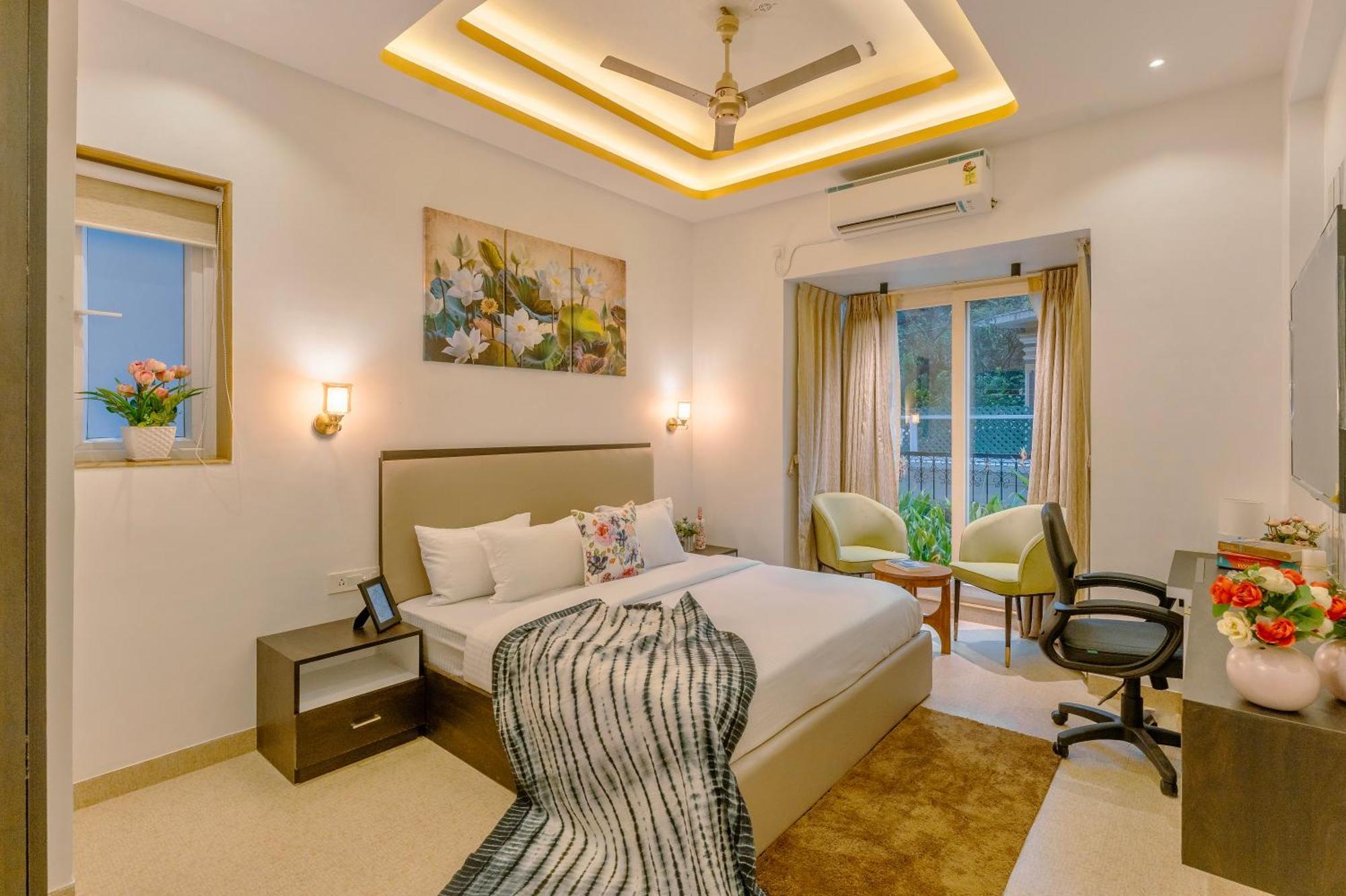 Villa Shambhala Luxury Villa With Private Pool Close To Anjuna Vagator Verla Exterior foto
