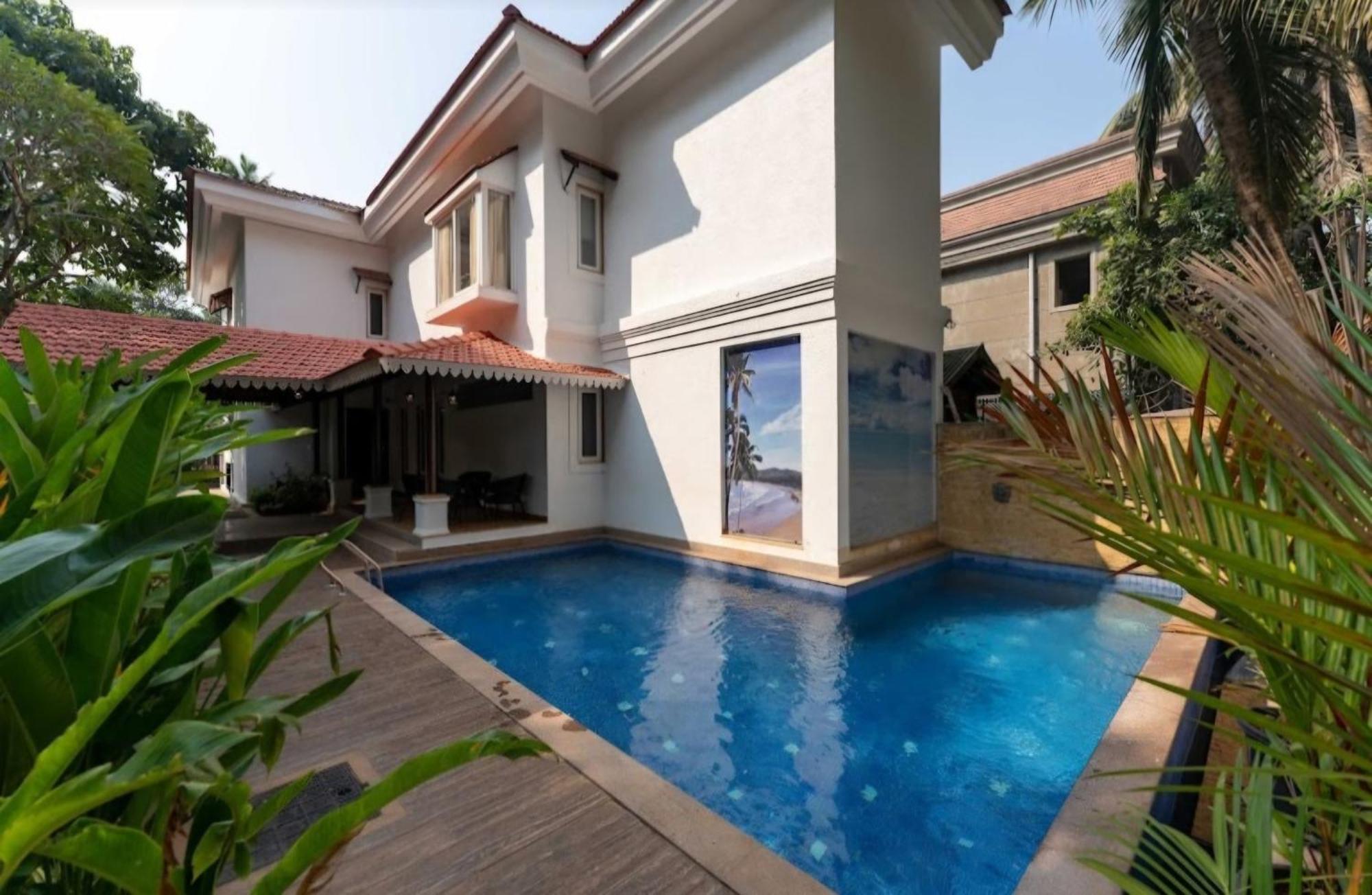 Villa Shambhala Luxury Villa With Private Pool Close To Anjuna Vagator Verla Exterior foto