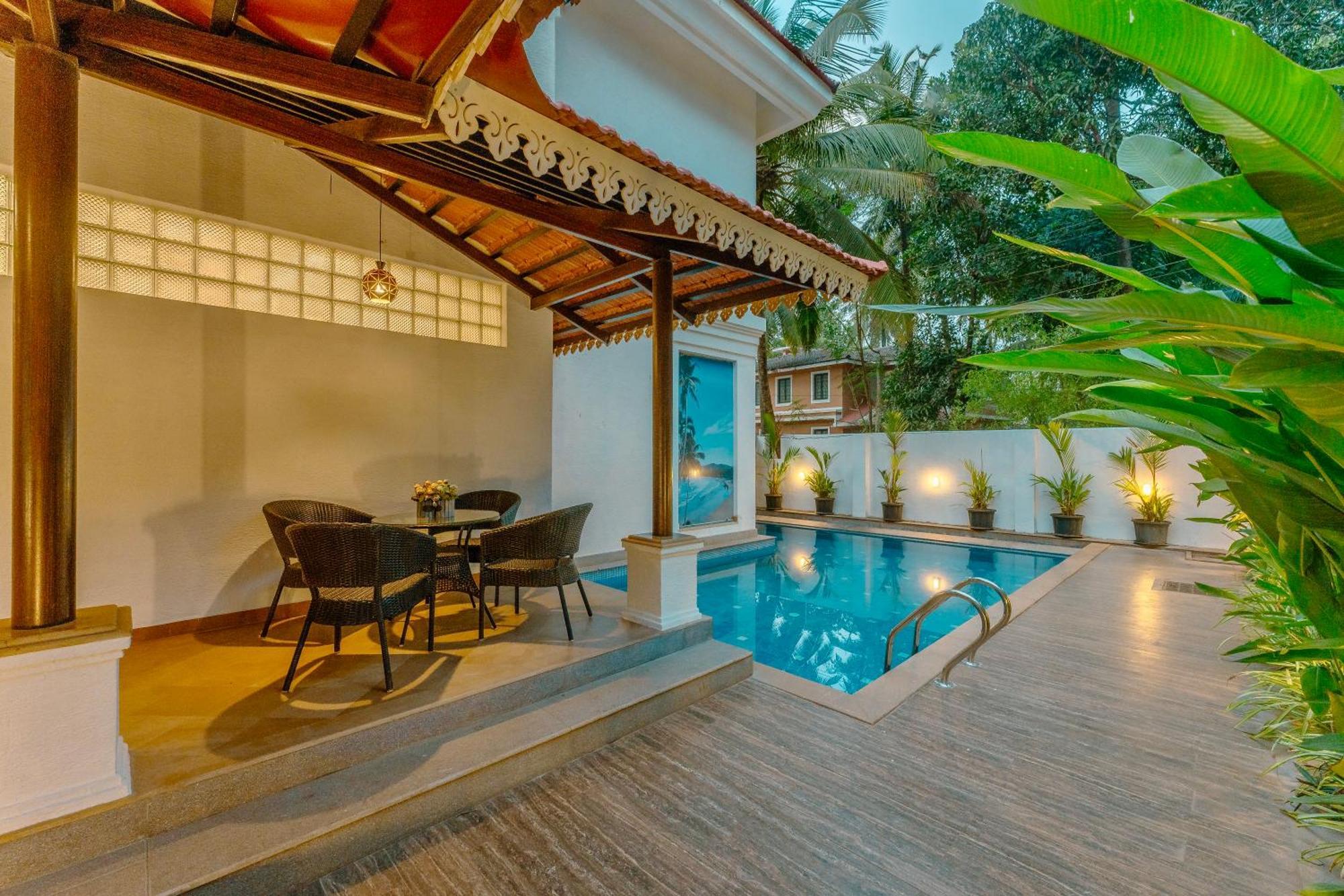 Villa Shambhala Luxury Villa With Private Pool Close To Anjuna Vagator Verla Exterior foto